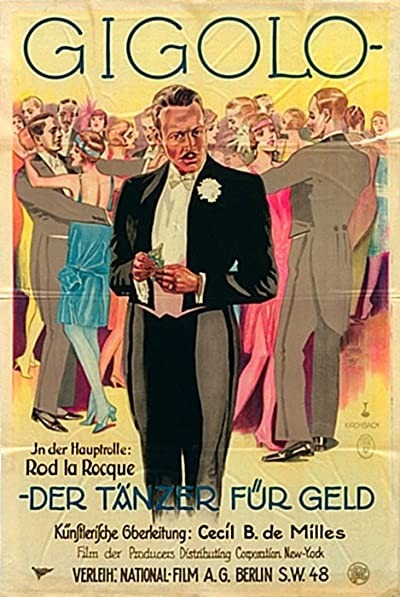 Gigolo (1926) afişi Gigolo (1926) afişi