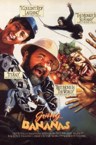 Going Bananas (1987) afişi Going Bananas (1987) afişi