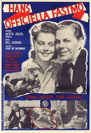 Hans Officiella Fästmö (1944) afişi Hans Officiella Fästmö (1944) afişi