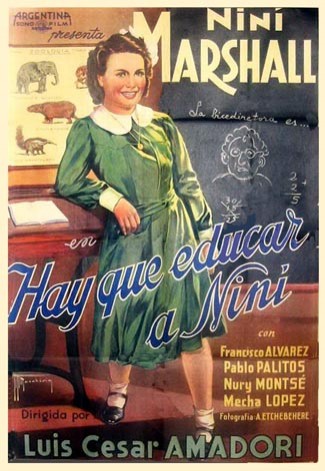 Hay Que Educar A Niní (1940) afişi Hay Que Educar A Niní (1940) afişi