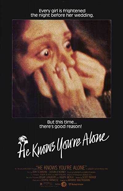 He Knows You're Alone (1980) afişi He Knows You're Alone (1980) afişi