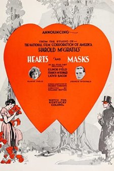 Hearts And Masks(') (1921) afişi