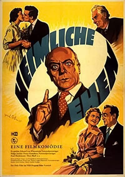 Heimliche Ehen (1956) afişi Heimliche Ehen (1956) afişi