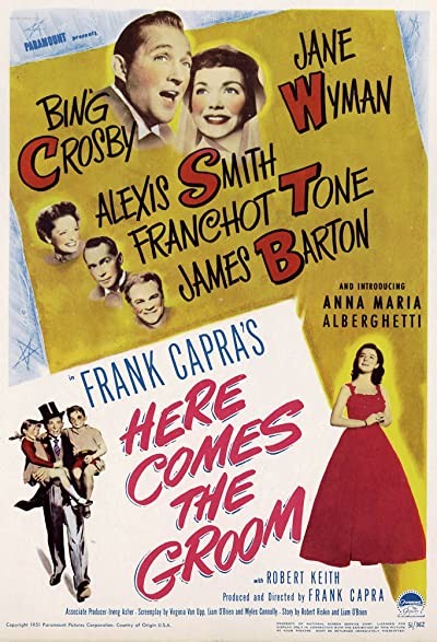 Here Comes The Groom (1951) afişi Here Comes The Groom (1951) afişi