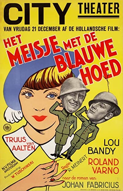 Het Meisje Met Den Blauwen Hoed (1934) afişi Het Meisje Met Den Blauwen Hoed (1934) afişi