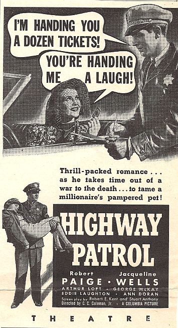 Highway Patrol (1938) afişi Highway Patrol (1938) afişi