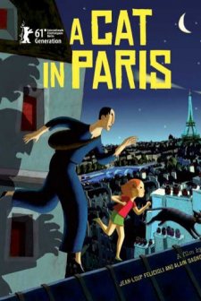 Hırsız Kedi Paris'te (2010) afişi