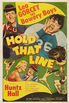Hold That Line (1952) afişi