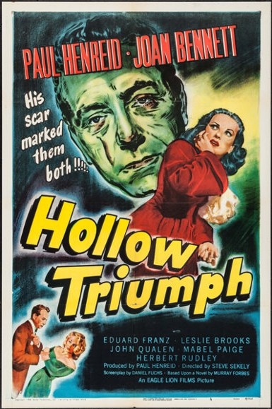 Hollow Triumph (1948) afişi Hollow Triumph (1948) afişi