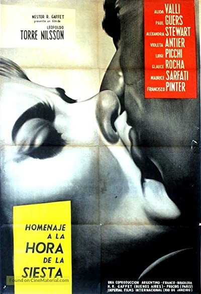 Homenaje A La Hora De La Siesta (1962) afişi Homenaje A La Hora De La Siesta (1962) afişi