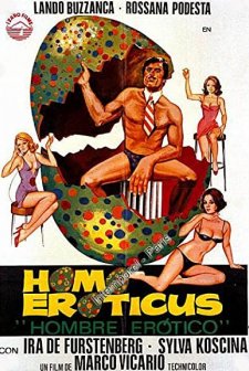 Homo Eroticus (1971) afişi