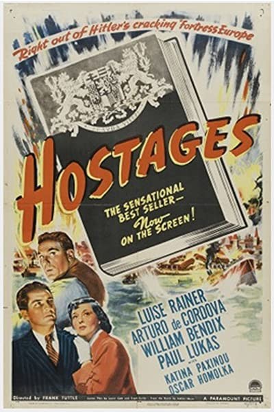 Hostages (1943) afişi Hostages (1943) afişi