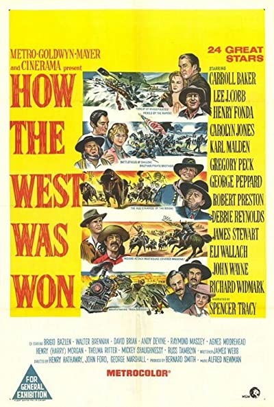 How The West Was Won (1962) afişi How The West Was Won (1962) afişi