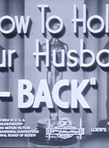 How To Hold Your Husband - Back (1941) afişi