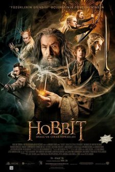 Hobbit: Smaug'un Çorak Toprakları (2013) afişi