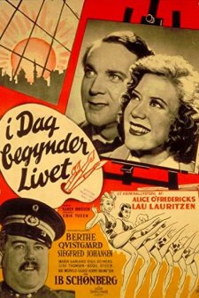 I Dag Begynder Livet (1939) afişi