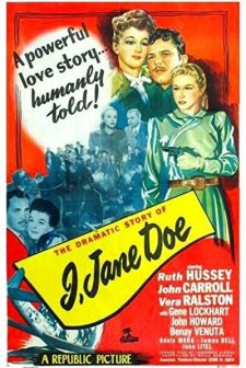 ı, Jane Doe (1948) afişi