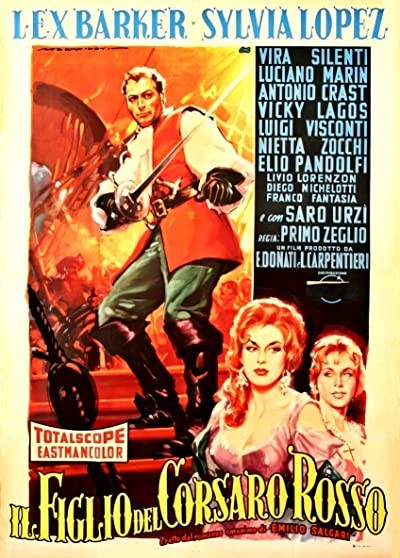 Il figlio del corsaro rosso (1959) afişi Il figlio del corsaro rosso (1959) afişi