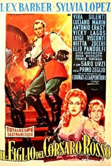 Il figlio del corsaro rosso (1959) afişi