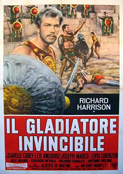 Il gladiatore invincibile (1961) afişi Il gladiatore invincibile (1961) afişi