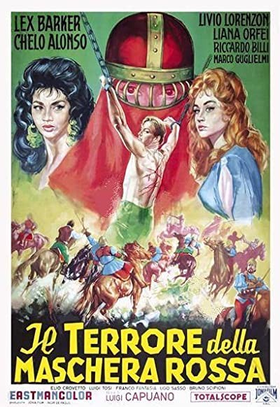 Il terrore della maschera rossa (1960) afişi Il terrore della maschera rossa (1960) afişi