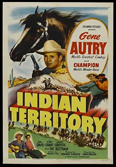 Indian Territory (1950) afişi Indian Territory (1950) afişi