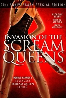 Invasion of the Scream Queens (1992) afişi