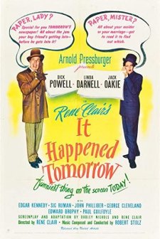 It Happened Tomorrow (1944) afişi