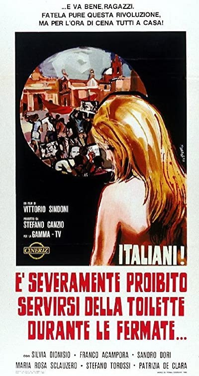 Italiani! È severamente proibito servirsi della toilette durante le fermate (1969) afişi Italiani! È severamente proibito servirsi della toilette durante le fermate (1969) afişi