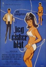 Jeg Elsker Blåt (1968) afişi