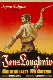 Jens Langkniv (1940) afişi