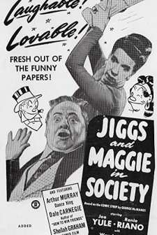 Jiggs And Maggie In Society (1947) afişi
