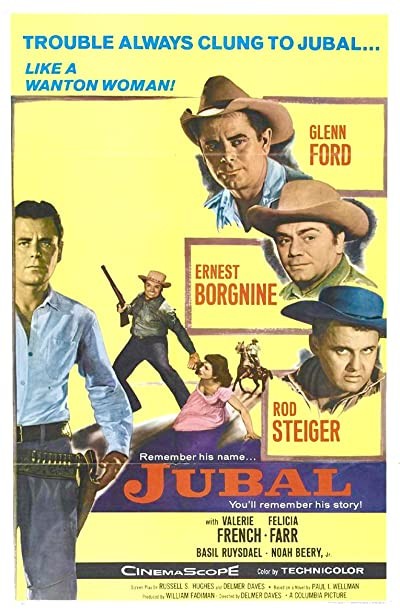 Jubal (1956) afişi Jubal (1956) afişi