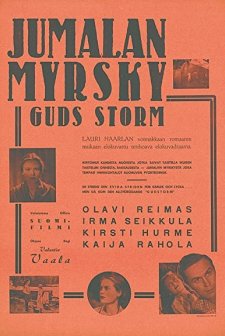 Jumalan Myrsky (1940) afişi