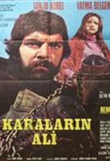 Karaların Ali (1974) afişi