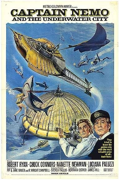 Kaptan Nemo Ve Sualtı Şehri (1969) afişi Kaptan Nemo Ve Sualtı Şehri (1969) afişi