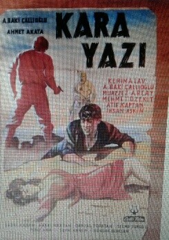 Kara Yazı (1957) afişi Kara Yazı (1957) afişi