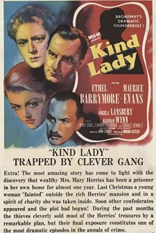 Kind Lady (1951) afişi
