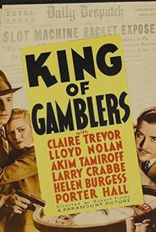 King Of Gamblers (1937) afişi