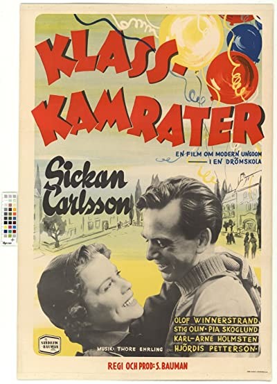 Klasskamrater (1952) afişi Klasskamrater (1952) afişi