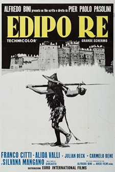 Kral Oidipus (1967) afişi