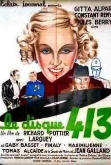 Le Disque 413 (1937) afişi