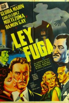 Ley Fuga (1954) afişi