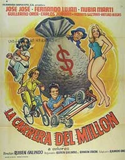 La Carrera Del Millon (1974) afişi La Carrera Del Millon (1974) afişi