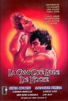 La Casa Que Arde De Noche (1985) afişi