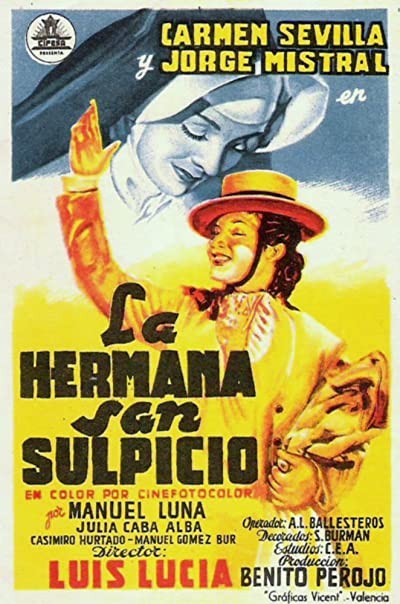 La Hermana San Sulpicio (1952) afişi La Hermana San Sulpicio (1952) afişi