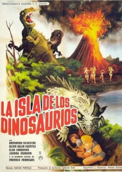 La isla de los Dinosaurios (1967) afişi La isla de los Dinosaurios (1967) afişi