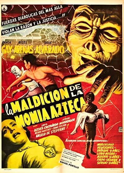 La Maldición De La Momia Azteca (1957) afişi La Maldición De La Momia Azteca (1957) afişi