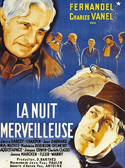 La Nuit Merveilleuse (1940) afişi La Nuit Merveilleuse (1940) afişi
