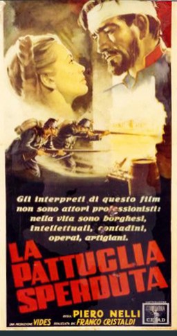 La Pattuglia Sperduta (1954) afişi La Pattuglia Sperduta (1954) afişi
